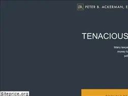 Sites similar to peterackermanlaw.com