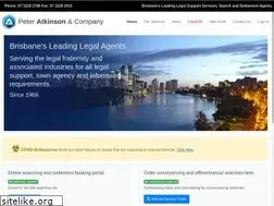 Sites similar to peteratkinson.com.au