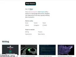 Sites similar to peterbeshai.com