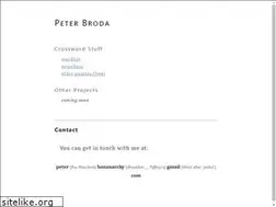 Sites similar to peterbroda.me