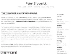 Sites similar to peterbroderick.net