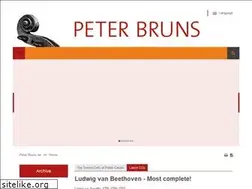 Sites similar to peterbruns.com