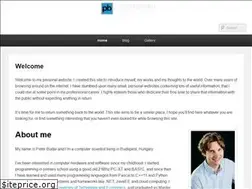 Sites similar to peterbudai.eu