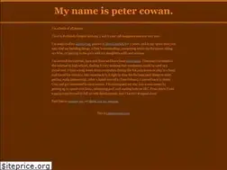 Sites similar to petercowan.com