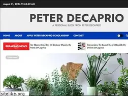 Sites similar to peterdecaprio.com