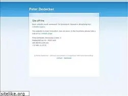 Sites similar to peterdedecker.eu