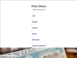 Sites similar to peterdixon.org