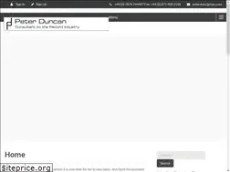 Sites similar to peterduncan.com