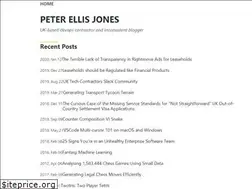 Sites similar to peterellisjones.com