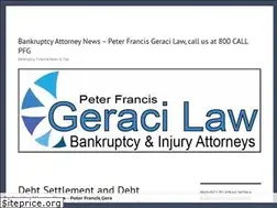 Sites similar to peterfrancisgeracilaw.com