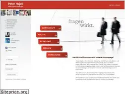 Sites similar to peterhajek.com