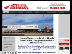 Sites similar to peterhillhonda.com.au