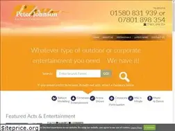 Sites similar to peterjohnson.co.uk