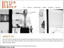 Sites similar to peterlawgroup.com