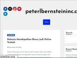 Sites similar to peterlbernsteininc.com
