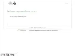 Sites similar to petermihaere.com