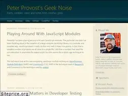 Sites similar to peterprovost.org