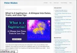 Sites similar to peterrisdon.com