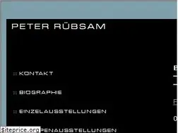 Sites similar to peterruebsam.de