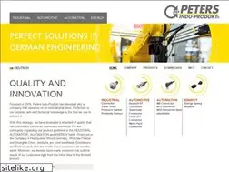 Sites similar to peters-indu.de