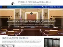 Sites similar to peters-law.com