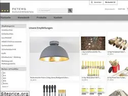 Sites similar to peters-sonderposten.de