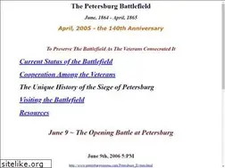 Sites similar to petersburgbattlefield.com