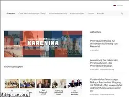 Sites similar to petersburger-dialog.de