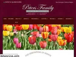 Sites similar to petersfamilyfuneralhomes.com