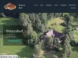 Sites similar to petershof-erbuch.de