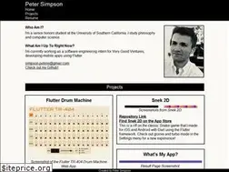 Sites similar to petersimpson.me