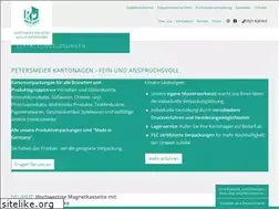 Sites similar to petersmeier-kartonagen.de