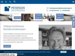 Sites similar to petersonbedrijfsverzekeringen.nl