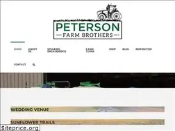 Sites similar to petersonfarmbros.com