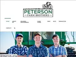 Sites similar to petersonfarmbrothers.com