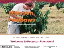 Sites similar to petersonpawpaws.com
