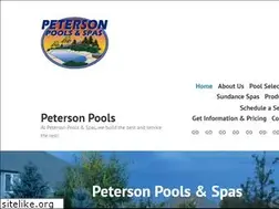 Sites similar to petersonpools.com