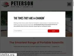 Sites similar to petersonsawmills.com