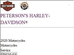Sites similar to petersonsharley.com