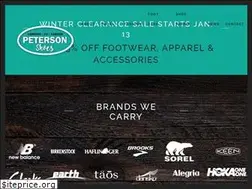 Sites similar to petersonshoes.com