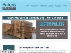 Sites similar to peterspallets.com