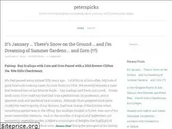 Sites similar to peterspicksblog.com