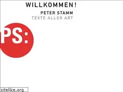 Sites similar to peterstamm.ch