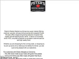 Sites similar to peterswestonmarket.com