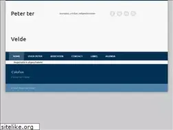 Sites similar to petertervelde.nl