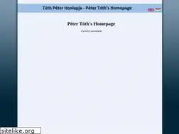 Sites similar to petertoth.hu