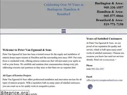 Sites similar to petervanegmondandsons.com