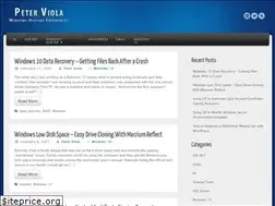 Sites similar to peterviola.com