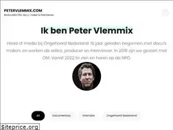 Sites similar to petervlemmix.com