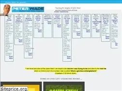 Sites similar to peterwade.com